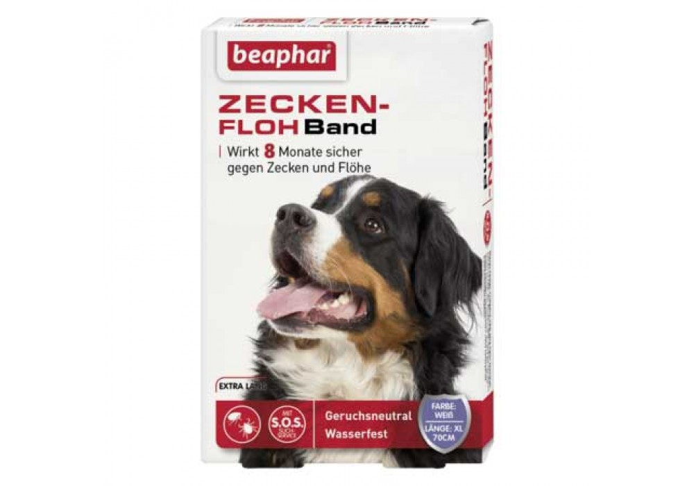 beaphar ZeckenFlohband Hund extra lang 70cm (12173) zoo4you