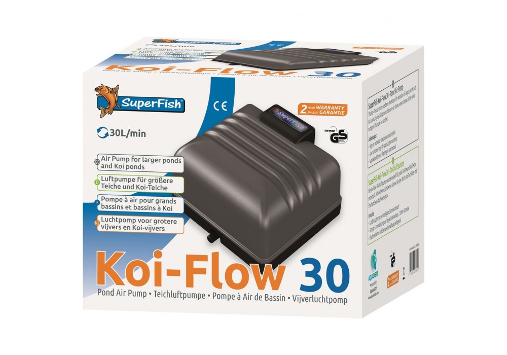 SuperFish Koi Flow 30 Belüftungspumpe (07010435)