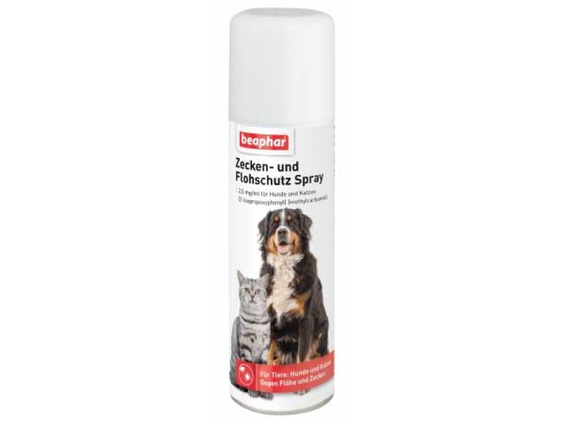 beaphar Zecken und Flohschutz Spray 250 ml Hund/Katze (14731) zoo4you