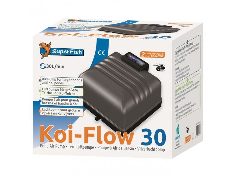 SuperFish Koi Flow 30 Belüftungspumpe (07010435)